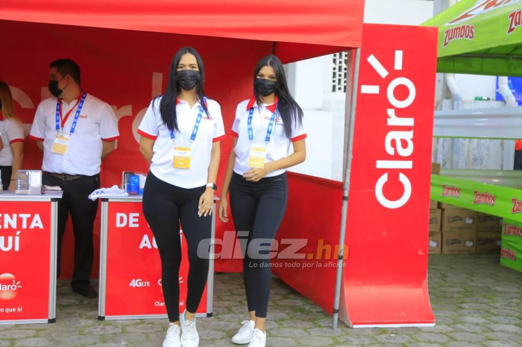 ¡Faltó todo menos belleza! Así lucieron las hermosas mujeres que engalandonaron el vacío estadio Olímpico