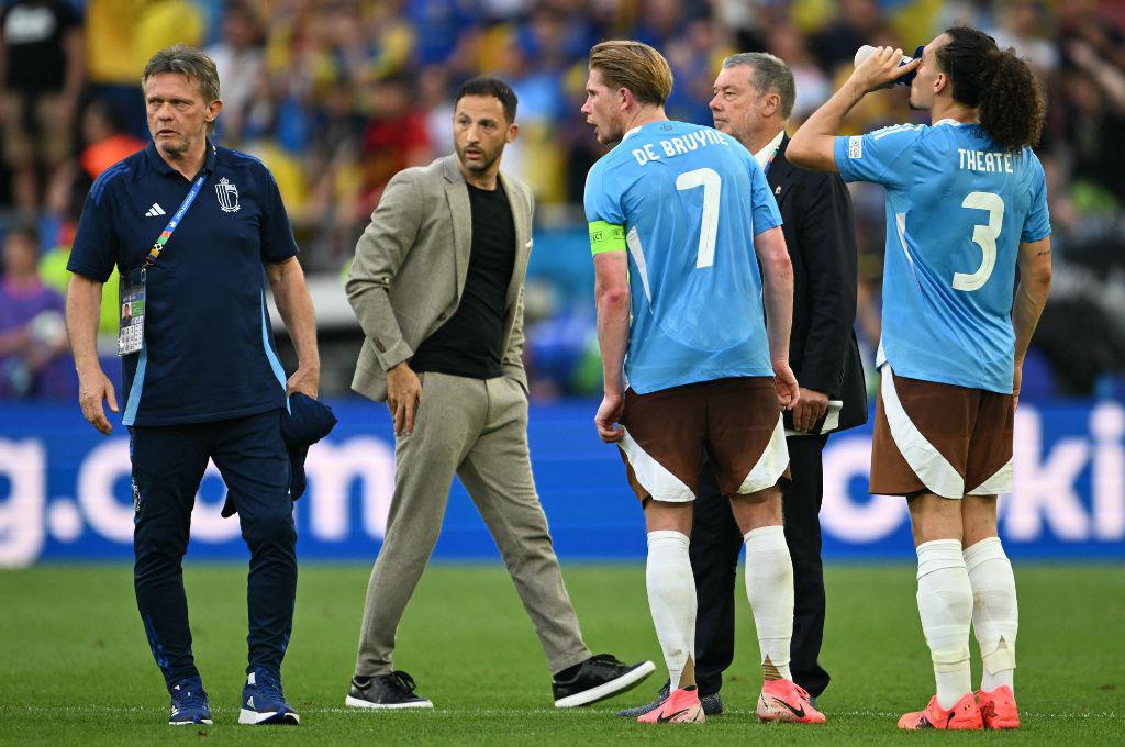 El máximo culpable de la caída de Portugal y Cristiano mostró su furia ante Georgia; De Bruyne se peleó con hinchas de Bélgica