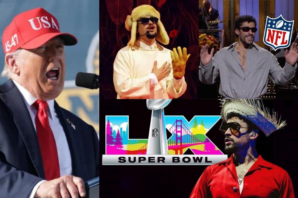 Trump ya lo sabe: Estados Unidos ha tomado una decisión final con la presentación de Bad Bunny en el Superbowl LX