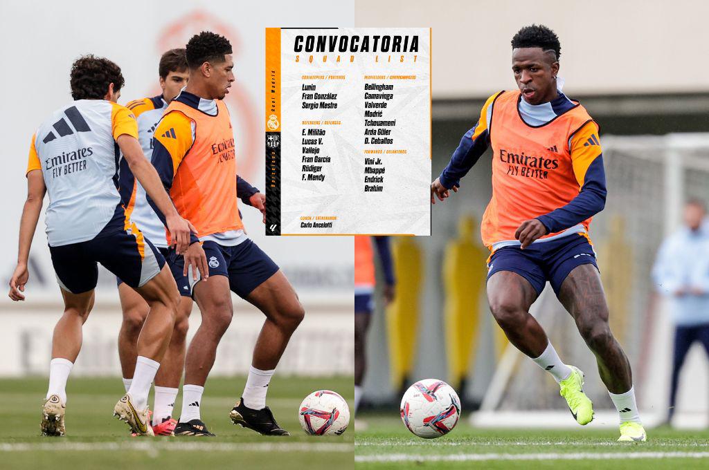 El Clásico: la enorme novedad en la convocatoria del Real Madrid para enfrentar al Barcelona