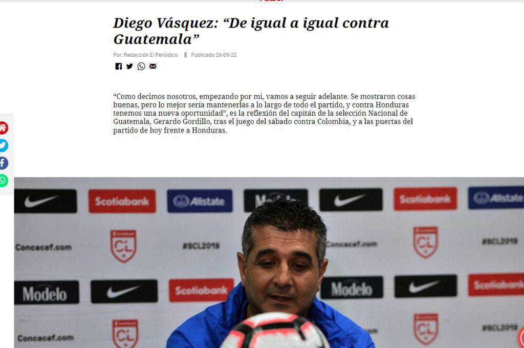 “La azul y blanco buscará el desquite contra Honduras”; así reacciona la prensa guatemalteca previo al duelo contra la Bicolor
