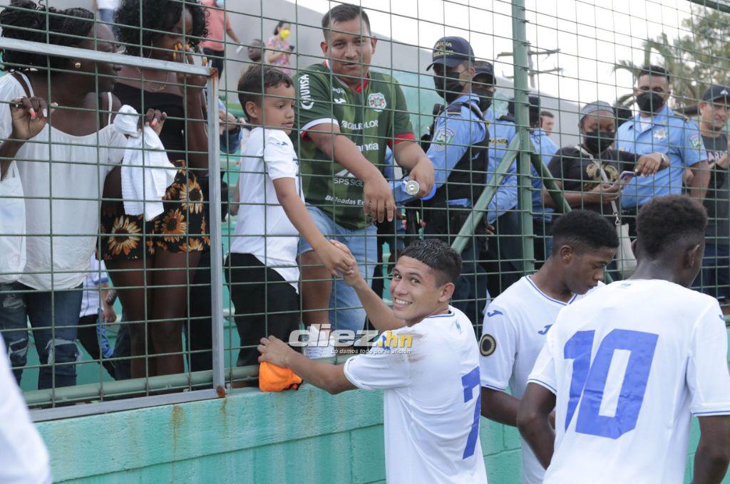 NO SE VIO EN TV: Quiénes son los ojeadores de la MLS en el Yankel, la euforia de Luis Alvarado tras ganar a Costa Rica y el que celebró como CR7