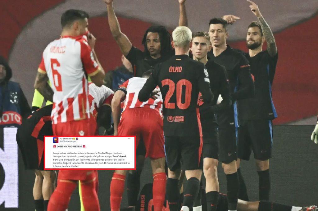 OFICIAL: Barcelona confirma que se lesionó en su mejor momento y este es el tiempo que estará de baja