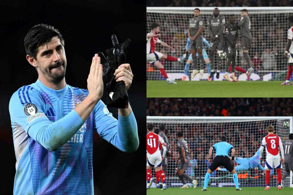 Se agrandó y culpó a Courtois por los dos goles de Declan Rice: No son para tanto, es una bola muy fácil; chao, estás muerto...