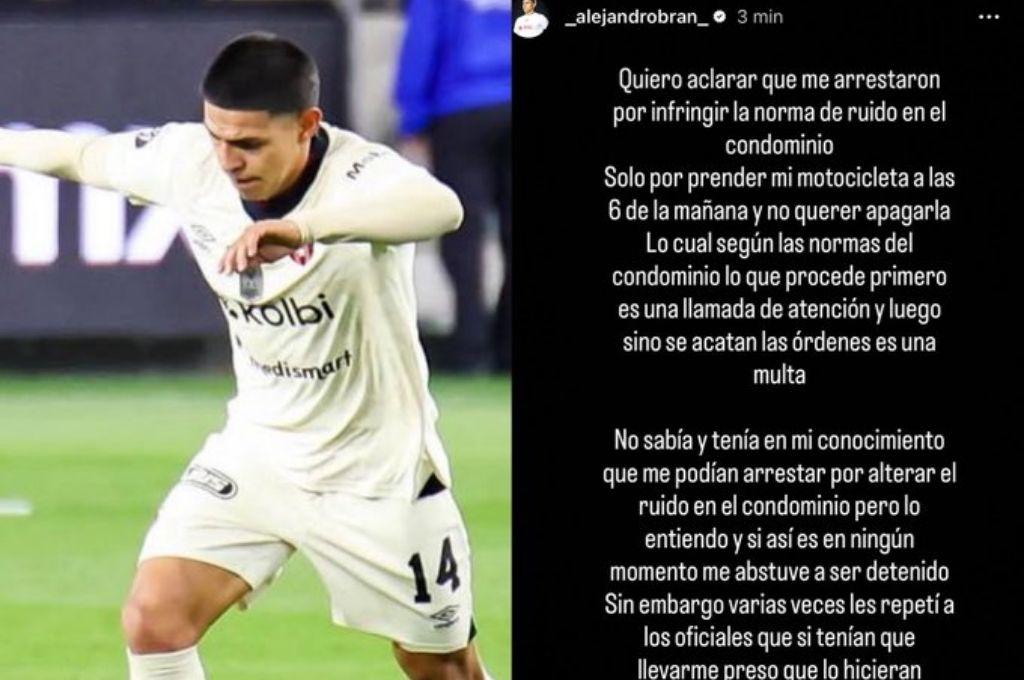 Cae otro jugador: el tremendo castigo que le puso Alajuelense a Alejandro Bran tras escándalo que sacudió a toda Costa Rica