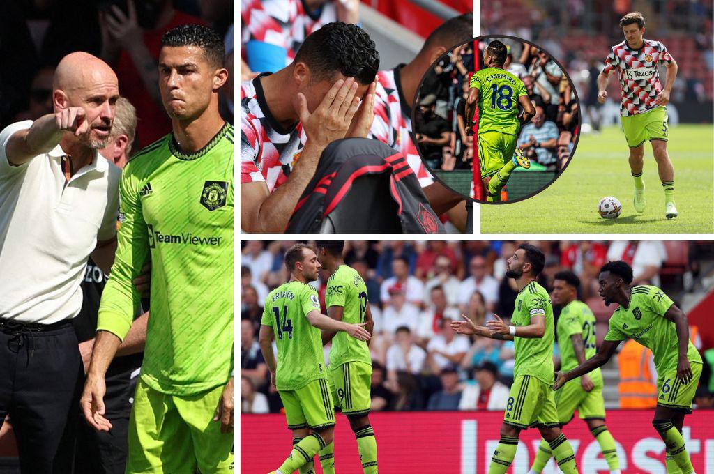 Enorme gesto de Bruno Fernandes, la alarma que despertó Cristiano Ronaldo y el debut de Casemiro en la nueva victoria del United (FOTOS)