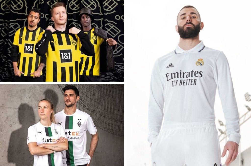 Solo oficiales: Así son todas las camisas confirmadas que usarán los equipos para la temporada 2022-23