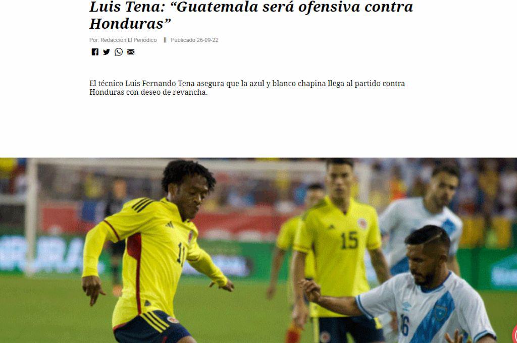 “La azul y blanco buscará el desquite contra Honduras”; así reacciona la prensa guatemalteca previo al duelo contra la Bicolor