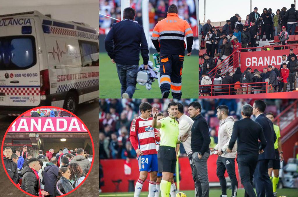Granada-Bilbao se suspende por la muerte de un aficionado: falleció de un paro cardíaco y luchaba contra el cáncer (Fotos)