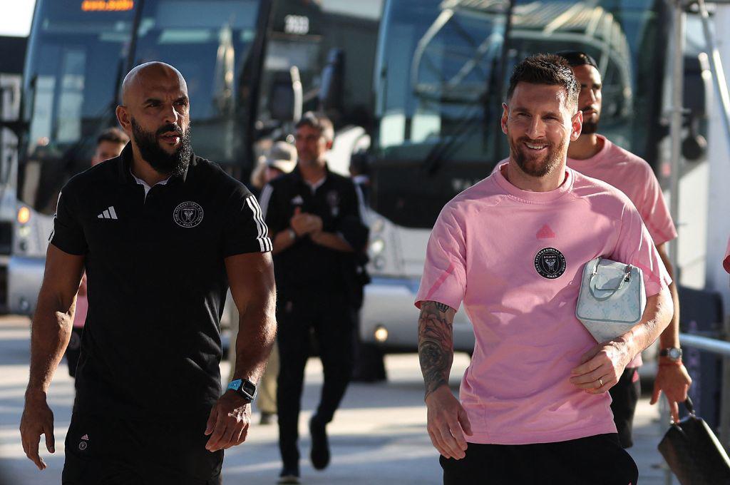 ¿Cuál fue su reacción? Lo que hizo el guardaespaldas de Messi en el escándalo entre el Inter Miami-Monterrey