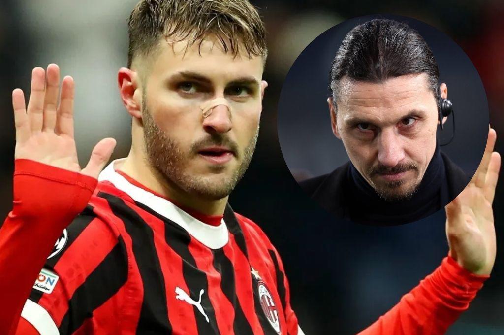 Primer dardo de Ibrahimovic al mexicano Santi Giménez tras caída del Milan en Champions: “Marca goles, pero...”