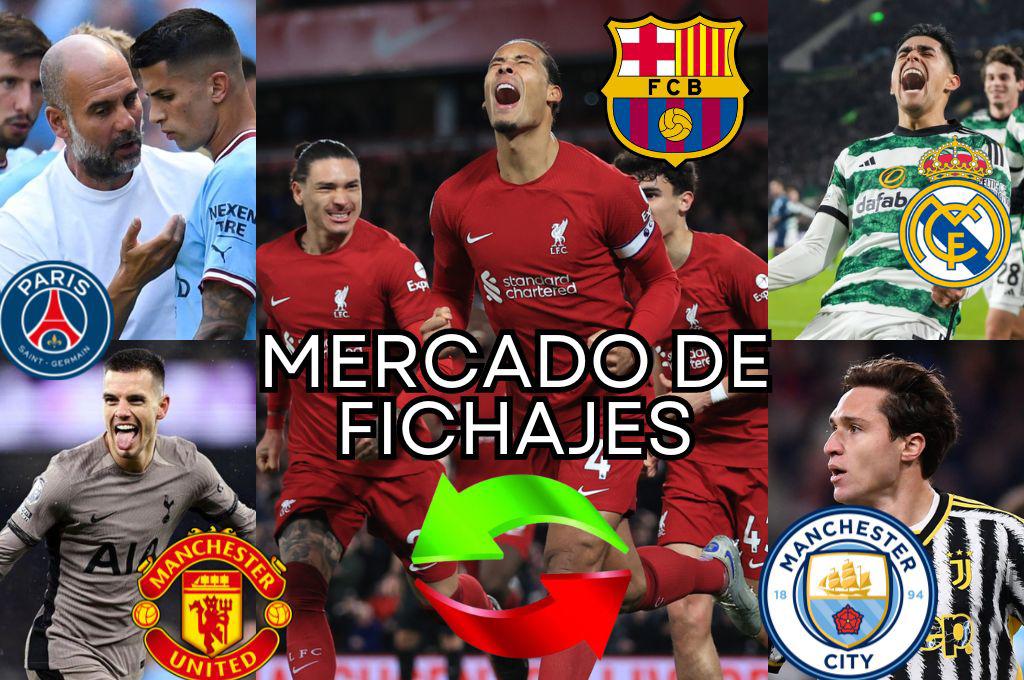 Barcelona fichará a jugador del Liverpool y el que firmó con el Celtic de Palma; estrella del City a Arabia y El Como se refuerza