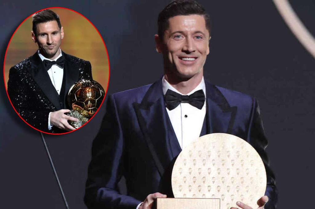 Sorpresivo: la polémica respuesta de Lewandowski al gesto de Messi tras perder el Balón de Oro