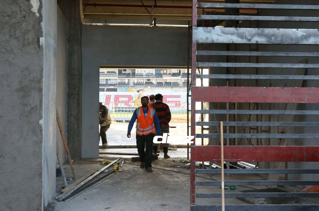 Luce impecable Estadio Nacional previo a la gran final Olimpia-Marathón; así pulen los últimos detalles en su gradería
