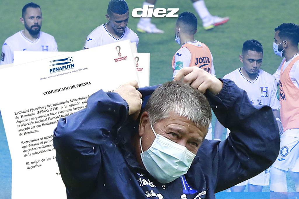 El comunicado oficial de Fenafuth anunciando la salida de Hernán “Bolillo” Gómez de la Selección de Honduras