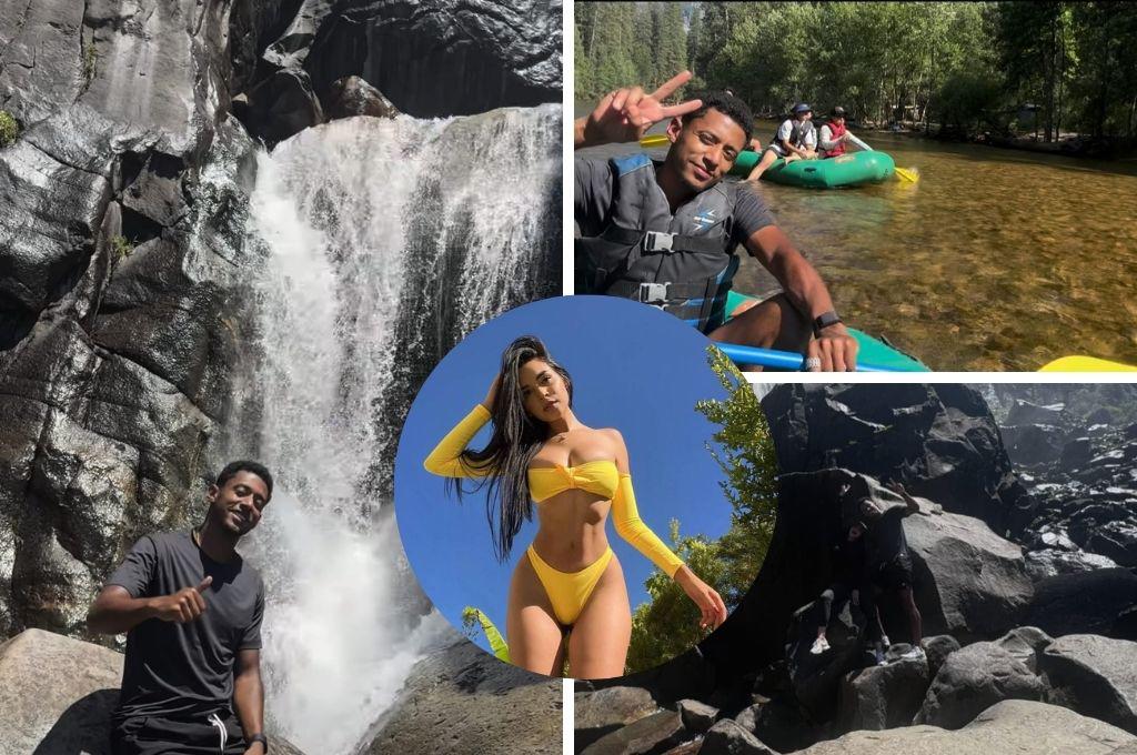 Choco Lozano se divierte con su bella pareja: Así son las vacaciones del hondureño previo a definir su futuro