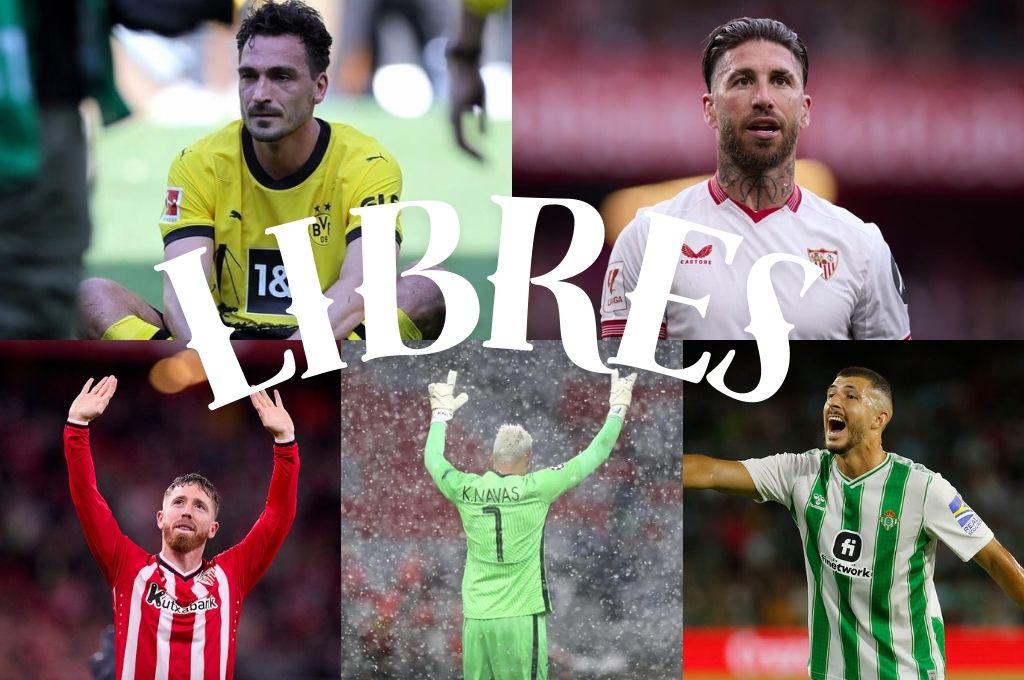 Quedaron fuera de Real Madrid y Barcelona; Keylor Navas busca equipo: los mejores jugadores que están libre