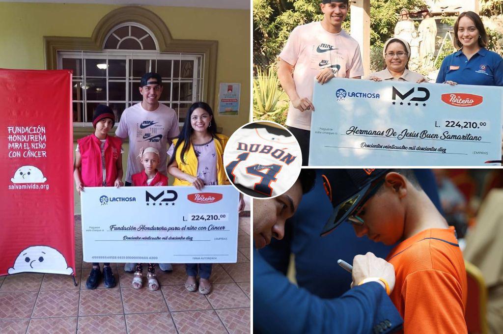 La actividad promovida por Mauricio Dubón recaudó cerca del medio millón de lempiras que fueron donados
