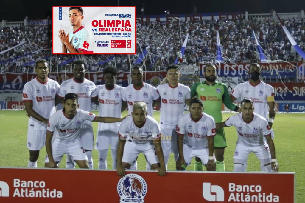 ¡La “novia” se prepara! Así están los precios para el Olimpia-Real España en el estadio Ceibeño; no habrá barra visitante