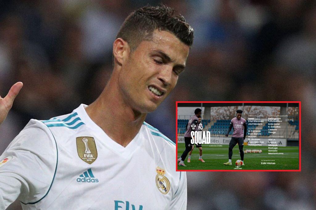 Real Madrid toma decisión que pone a temblar a Cristiano Ronaldo en la convocatoria para la Copa del Rey ante CF Talavera