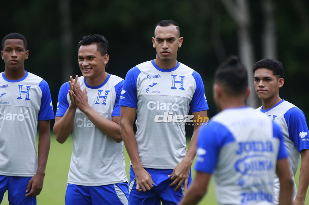 Así escoge los tacos Kervin Arriaga, la novedad y las bromas entre los López: El nuevo entreno de Honduras previo al duelo contra Colombia