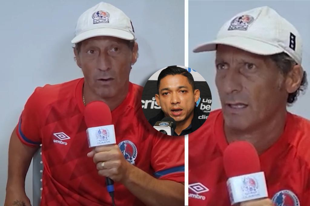 Pedro Troglio aclara el polémico fichaje de Kevin López y le responde a Emilio Izaguirre: “No me gustó para nada”