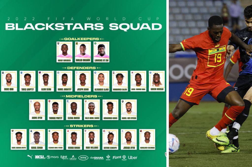 Nacionalizó a varios jugadores para llevarlos a Qatar 2022: Esta es la convocatoria oficial de Ghana para el Mundial