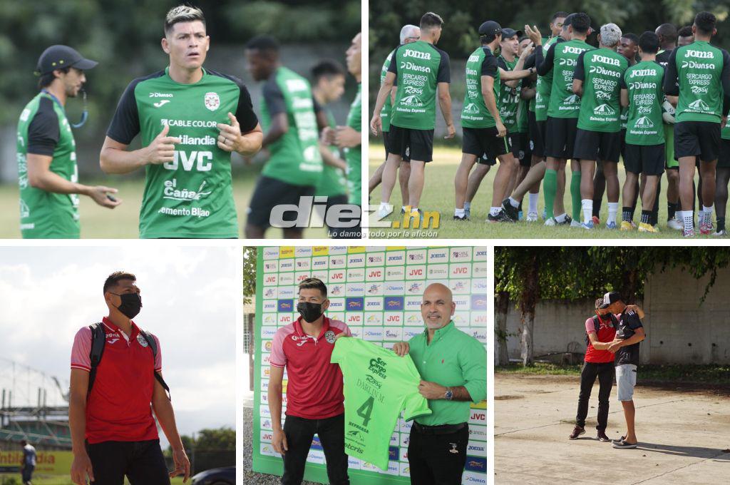 Así fue el primer día de Francisco Martínez en Marathón: El jugador que lo recibió, su dorsal y el saludo a toda la plantilla