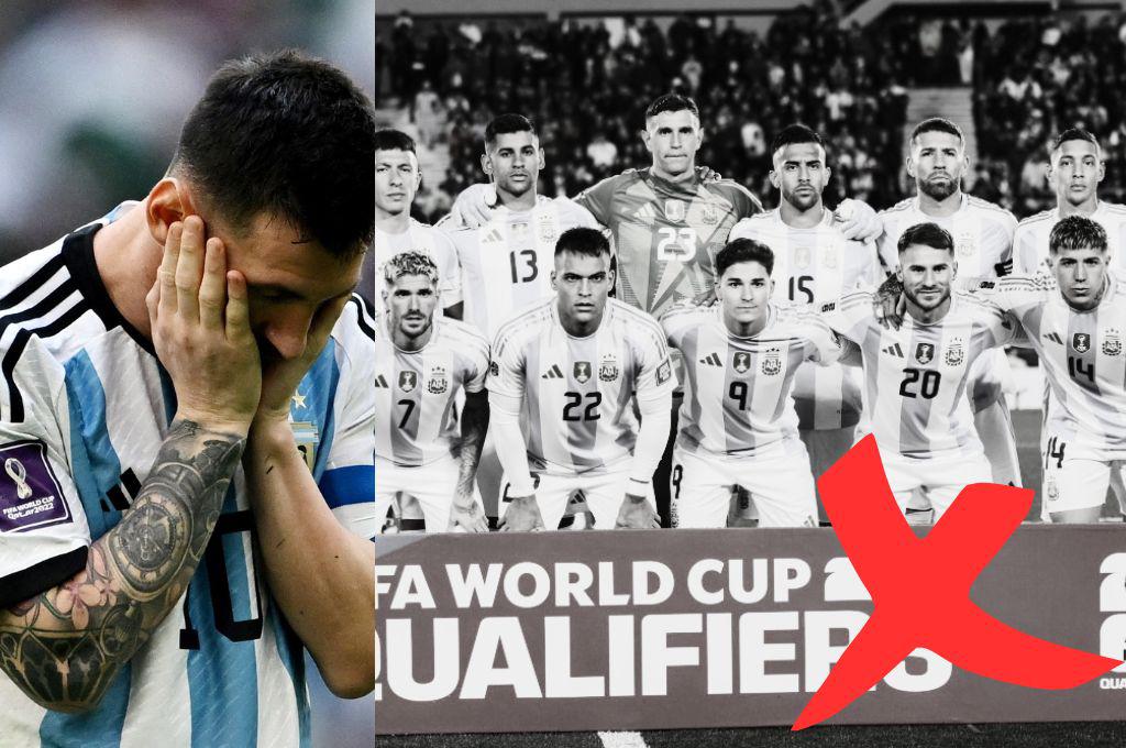 Duro golpe a Messi: se lesionó y queda fuera de Argentina para varios partidos de las Eliminatorias Conmebol 2026