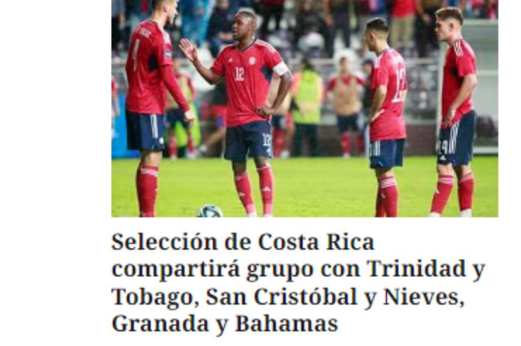 ”Caminando” Prensa tica y panameña reaccionan tras conocerse los grupos de la eliminatoria de Concacaf al mundial 2026