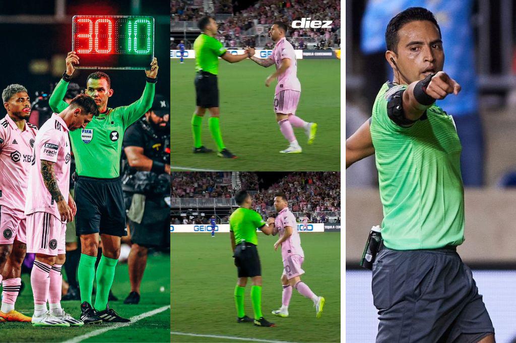 Saíd Martínez lo cuenta: el gesto que no olvida de Messi, el hecho histórico que alcanzó y ¿se siente el mejor árbitro de Honduras?