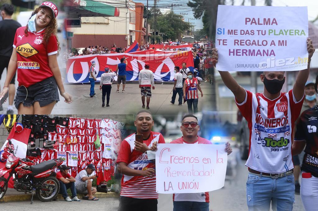 Ambientazo en La Ceiba: Aficionado regala su hermana a Luis Palma y la llegada de la Ultra Fiel