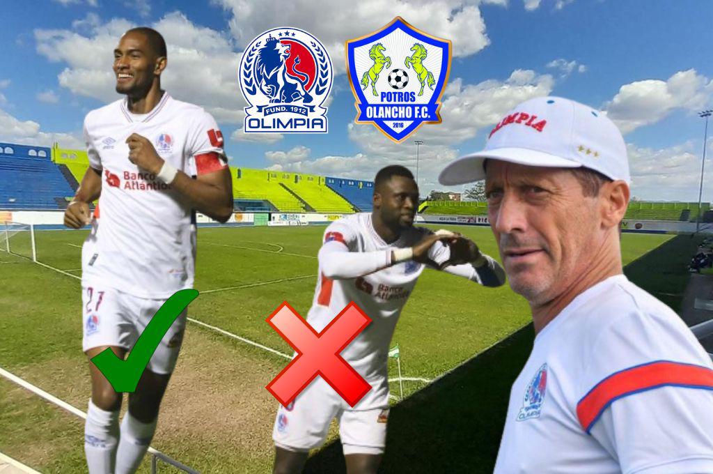 Cinco bajas de peso y vuelve José Pinto: El modificado 11 del Olimpia para defender el invicto ante Olancho FC