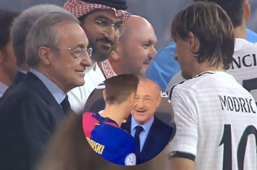 La impensada frase de Florentino Pérez a Modric luego de ser aplastados por Barcelona: “alguna vez teníamos que...”