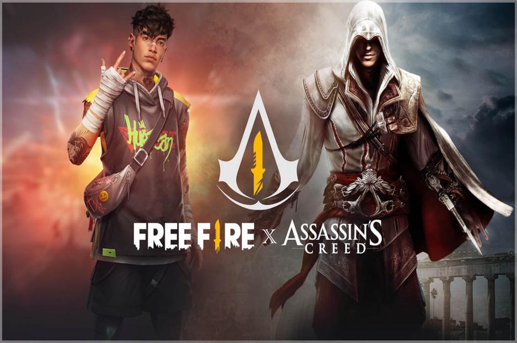 Se anuncia la primera colaboración del año para Free Fire, en esta ocasión, llegarán skins basadas en la saga Assassin’s Creed