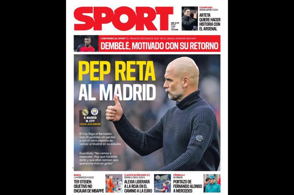 La UEFA ‘ayuda’ al Real Madrid y Guardiola es protagonista: las portadas de la prensa previo al duelo entre blancos y citizens