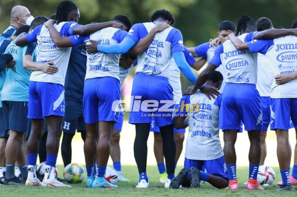 Así fue el último entreno de Honduras: El regalo de Alberth Elis y el “Bolillo” afinó su 11 titular