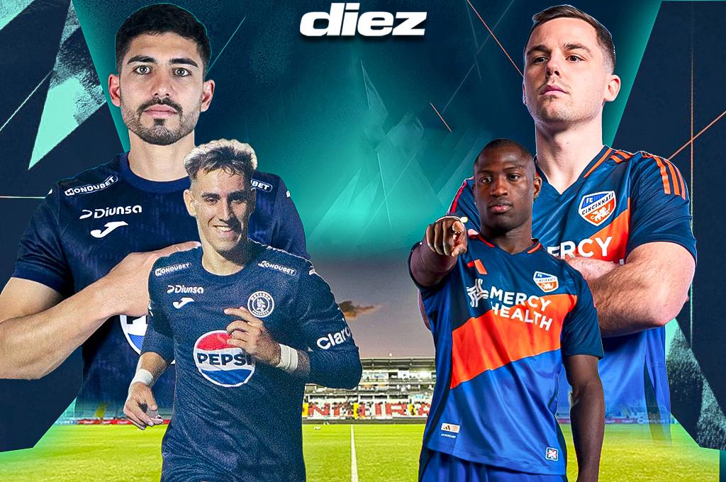 Diego Vázquez enviará todo el arsenal: alineación de Motagua para enfrentar a Cincinnati en la Champions de Concacaf