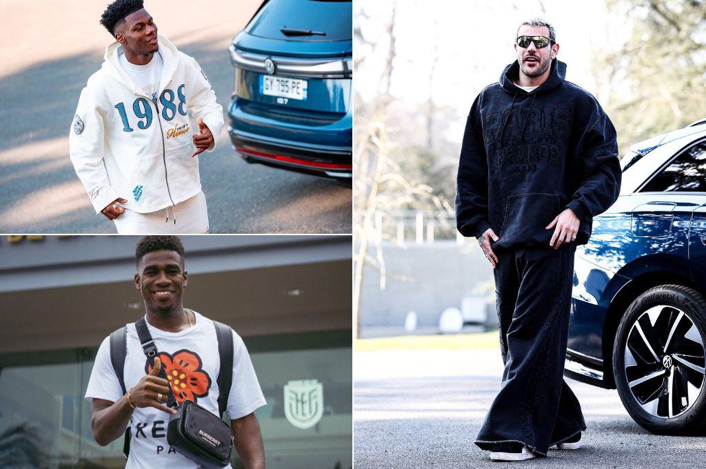 Los curiosos looks de los futbolistas de las selecciones por el mundo: ¿El peor vestido? Así llegó Koundé a Francia