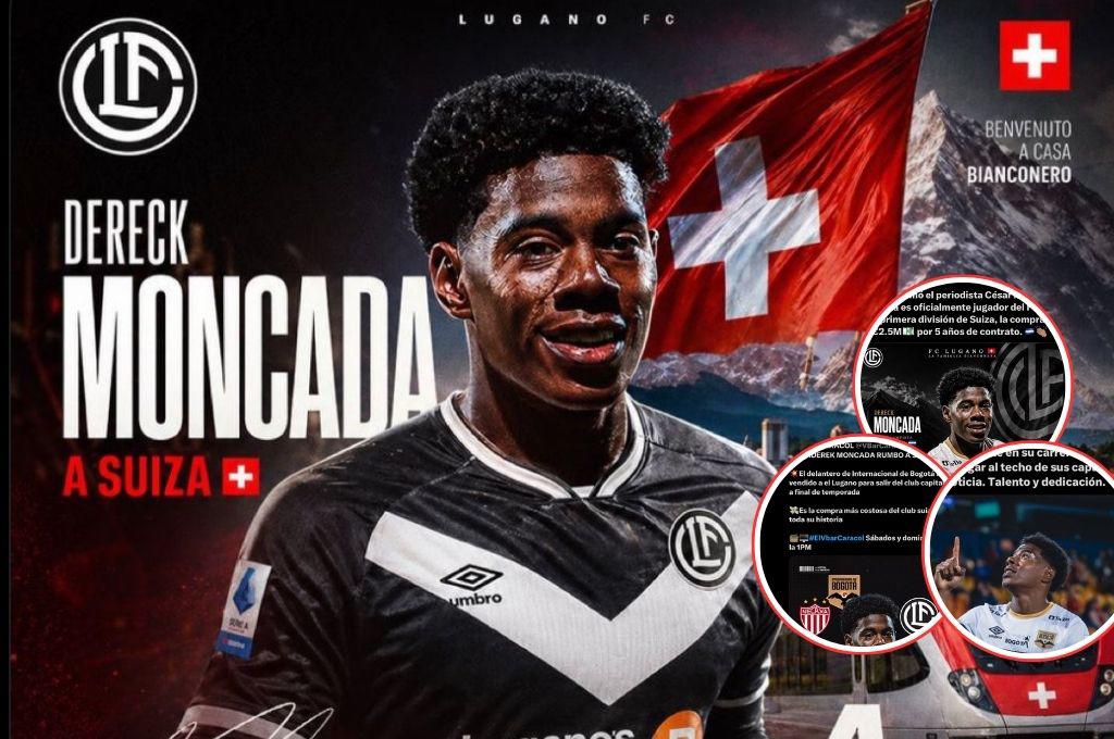 AS alucina su fichaje a Europa: así reacciona la prensa por el traspaso de Dereck Moncada a Lugano