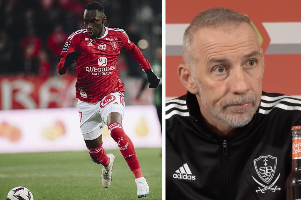 Técnico del Brest sale en defensa de Alberth Elis tras dura crítica en Francia: “Me ofendió, es inapropiado y no me gustó”