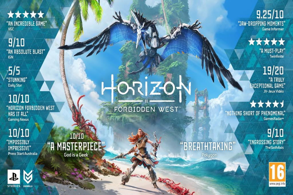 Nota de Horizon Forbidden West - Nota do Game