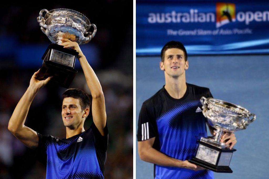 ¡Digno de aplaudir! Estos son los 21 grand slam de Novak Djokovic a lo largo de su carrera profesional en el tenis