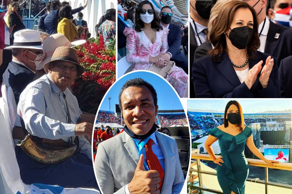 Políticos, famosos y deportistas: Las principales figuras que estuvieron en la toma de posesión de Xiomara Castro
