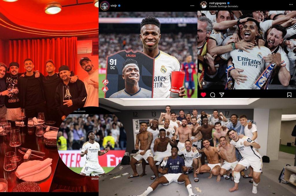 “Queremos más” “líderes”: El gran festejo de los jugadores del Real Madrid en sus redes tras ganarle al Barcelona en el Clásico
