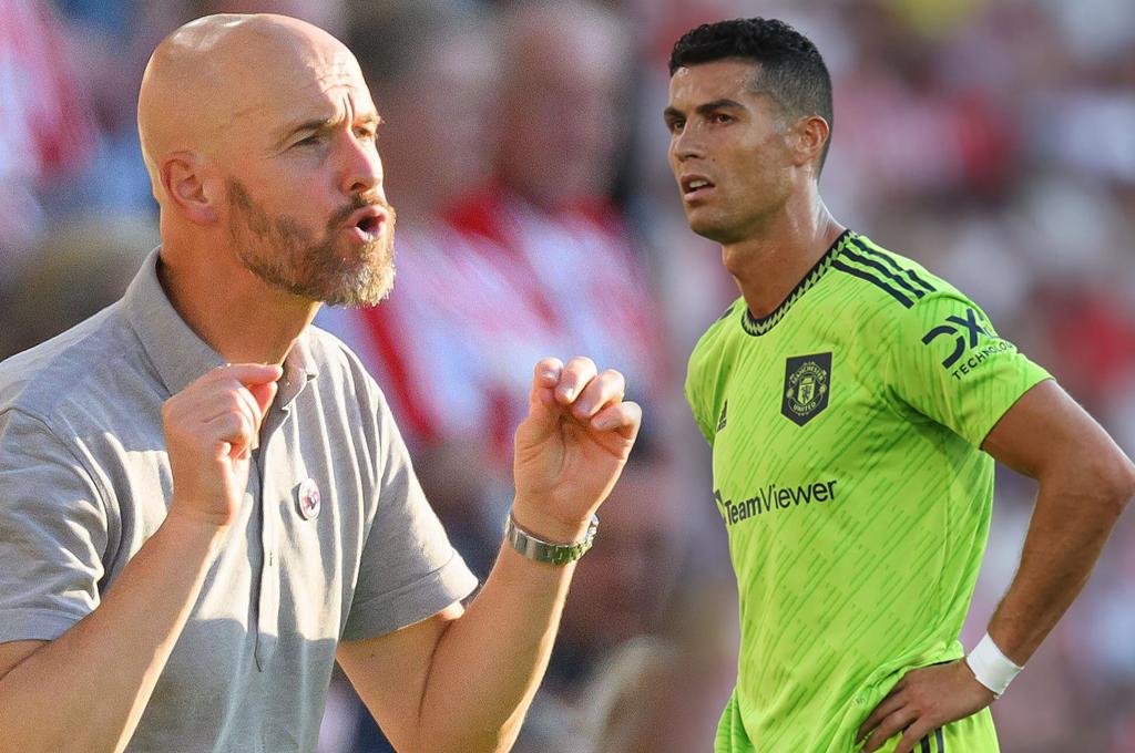 Ni Cristiano se salvó: el duro castigo de Ten Hag a los jugadores del Manchester United luego de la humillante derrota ante Brentford