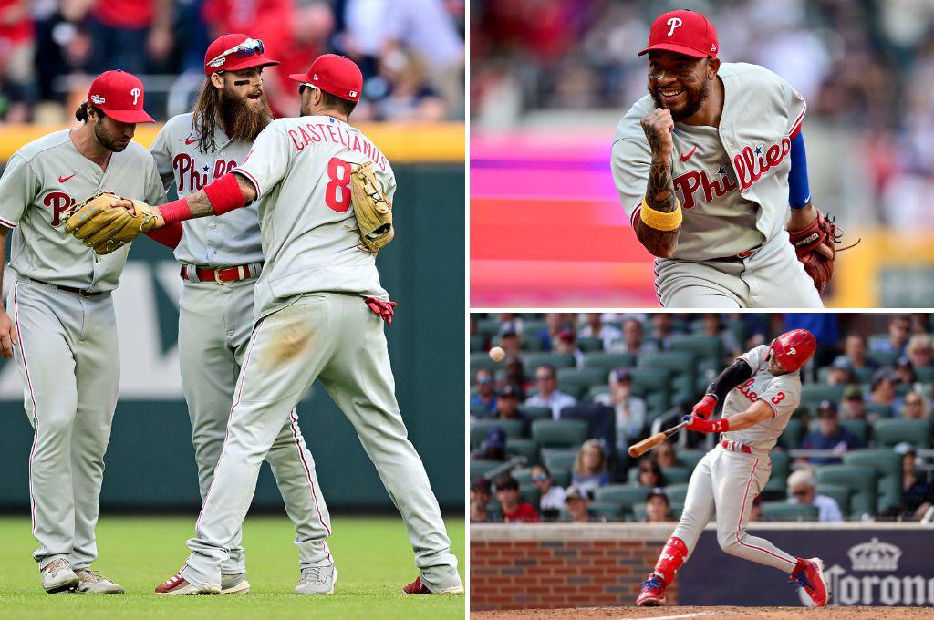 Los Filis de Filadelfia se imponen a los Bravos de Atlanta en el primer juego de la Serie Divisional