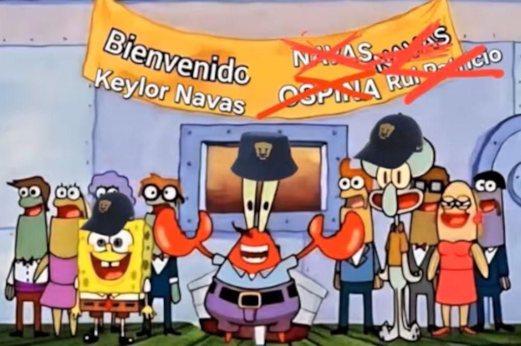 Keylor Navas enciende las redes y es objeto de burlas tras confirmarse su fichaje a los Pumas de México