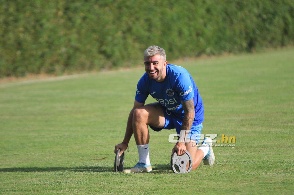 Olimpia, su próxima víctima: Auzmendi cargó la pistola para ‘matar’ al León y la calidad de Campana en el entreno de Motagua