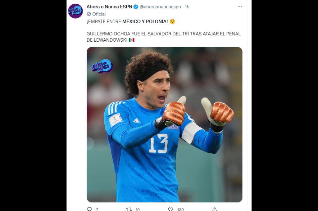 Alaban a Ochoa, le piden más al Chucky y Argentina sigue viva: así reaccionó la prensa tras el empate de México y Polonia